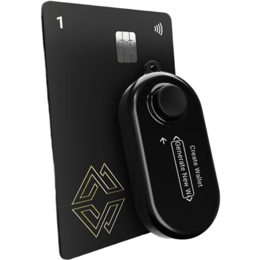 Monedero hardware sin semilla Cypherock X1: Vault y tarjetas inteligentes NFC X1