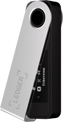 Ledger Nano S Plus cryptocurrency hardware wallet with USB connectivity