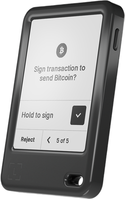 Ledger Flex hardware wallet with E-Ink touchscreen display