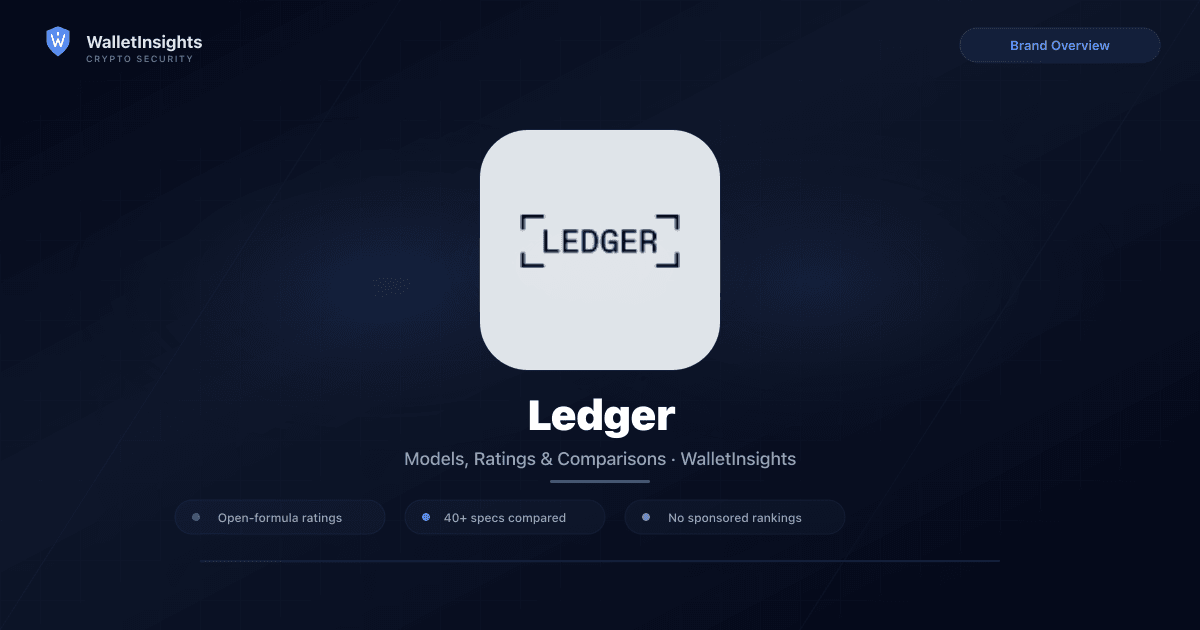 Ledger Hardware Wallets – Secure, Reliable Crypto Storage