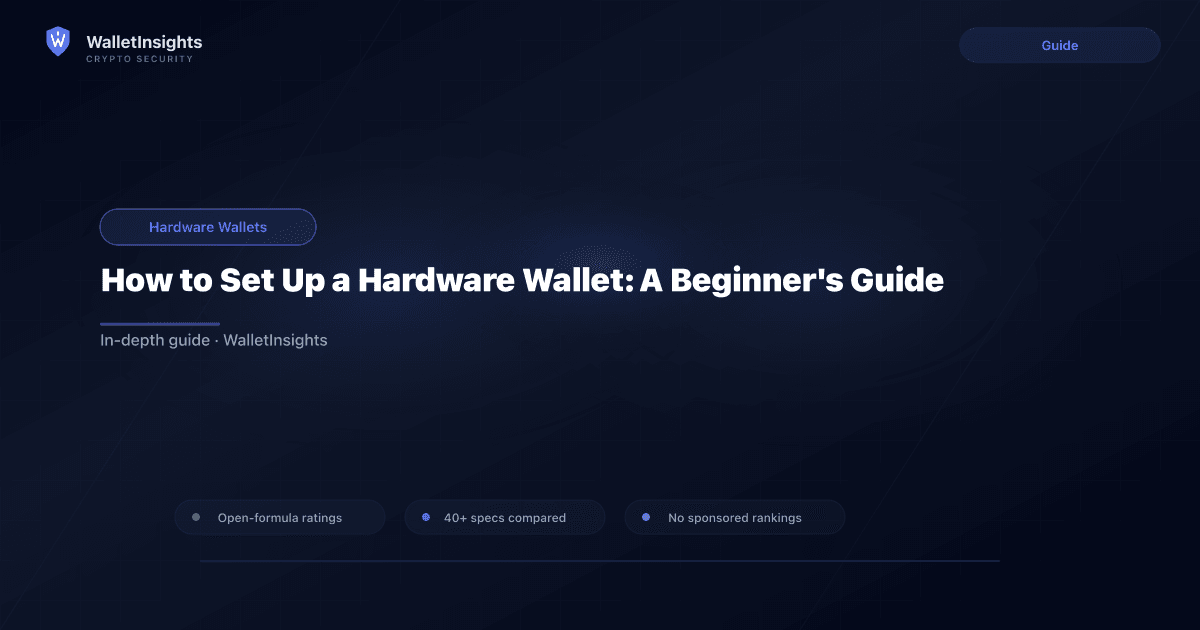 How to Set Up a Hardware Wallet: Step-by-Step Guide 2026